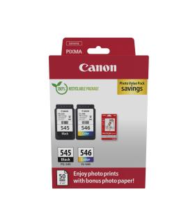 CARTUCHO CANON PG-545 CL-546 MULTIPACK + PAPEL