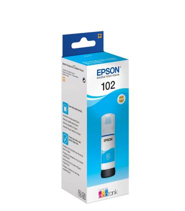 CARTUCHO ECOTANK CIAN EPSON 102