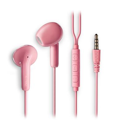 Auriculares Intrauditivos NGS Cross Flip  Con Micrfono  Jack 3.5  Rosas