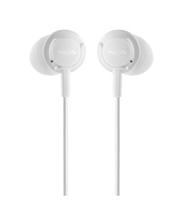 Auriculares Intrauditivos NGS Cross Step  Con Micrfono  USB Tipo-C  Blancos