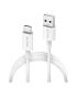 Cable USB 2.0 NGS ZYRO-AC  USB Macho - USB Tipo-C Macho  Hasta 15W  480Mbps  1m  Blanco