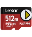Lexar PLAY PRO MicroSDXC 512 GB UHS-I Clase 3