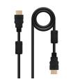 NANOCABLE CABLE HDMI V1.3 CON FERRITA, A/M-A/M, 7.0 M (10.15.1107)