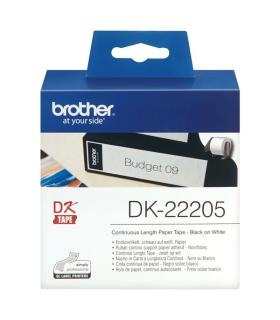 Rollo de Papel Continuo Original Brother DK-22205
