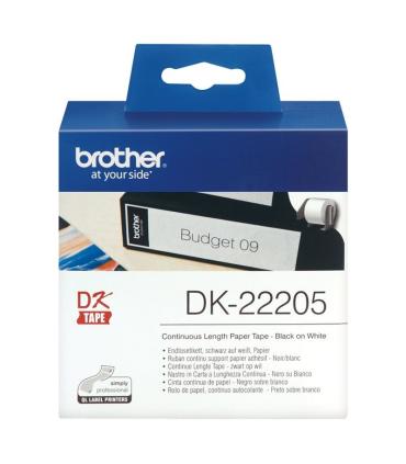 Rollo de Papel Continuo Original Brother DK-22205