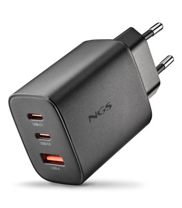 NGS CARGADOR GAN ULTRARAPIDO 65W USB-C+ USB-A