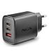 NGS CARGADOR GAN ULTRARAPIDO 65W USB-C+ USB-A