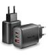 NGS CARGADOR GAN ULTRARAPIDO 65W USB-C+ USB-A