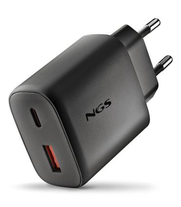NGS CARGADOR GAN ULTRARAPIDO 45W USB-C+ USB-A