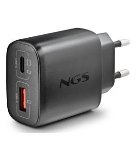 NGS CARGADOR GAN ULTRARAPIDO 45W USB-C+ USB-A