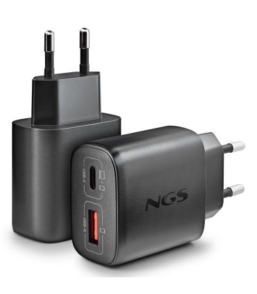 NGS CARGADOR GAN ULTRARAPIDO 45W USB-C+ USB-A