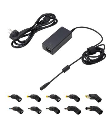 EWENT CARGADOR AUTOMATICO UNIVERSAL NOTEBOOK 65W CON 10 PUNTAS