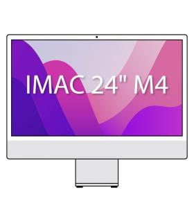 Apple iMac 24\' Retina 4,5K / M4 10-Core CPU/ 16Gb/ 256Gb SSD/ 10-Core GPU/ Cristal Nanotexturizado/ Plata