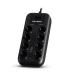 Regleta Con Interruptor Cyberpower P0820SUD0-DE  8 Tomas De Corriente  2 USB  Cable 1.8m  Negra