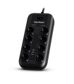 Regleta Con Interruptor Cyberpower P0820SUD0-DE/ 8 Tomas De Corriente/ 2 USB/ Cable 1.8m/ Negra