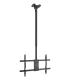 Soporte De Techo Giratorio  Inclinable  Nivelable TooQ LPCE1186TSLI-XL-B Para TV De 43-86'  Hasta 60kg