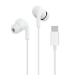 Auriculares Intrauditivos Xiaomi Earphones Tipo-C/ con Micrfono/ USB Tipo-C/ Blancos