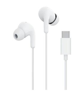 Auriculares Intrauditivos Xiaomi Earphones Tipo-C/ con Micrfono/ USB Tipo-C/ Blancos