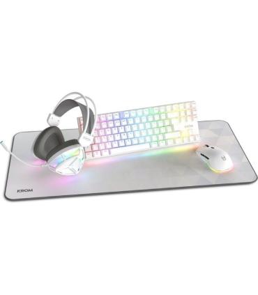 Pack Gaming Krom Klass/ Teclado RGB + Ratn ptico RGB + Alfombrilla + Auriculares RGB