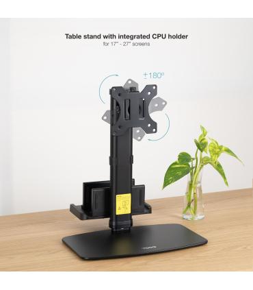 Tooq DB1127TN-B Soporte Mesa Monitor+Minipc 17-27