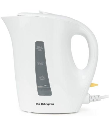 Hervidor de Agua Orbegozo KT 4150/ 1200W/ Capacidad 1L