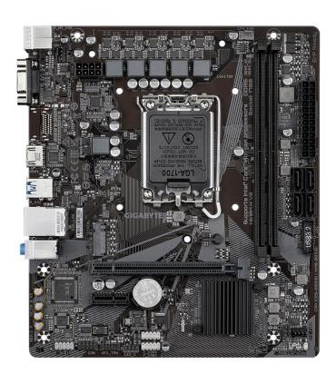 PLACA BASE GIGABYTE H610M H V2 1700 MATX 2XDDR4