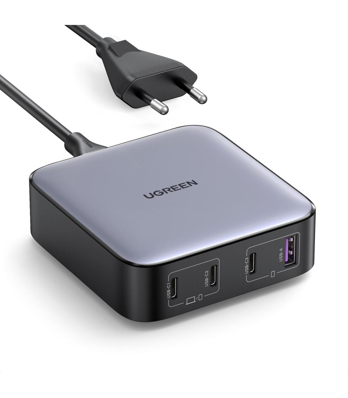 CARGADOR ESCRITORIO UGREEN 100W GaN