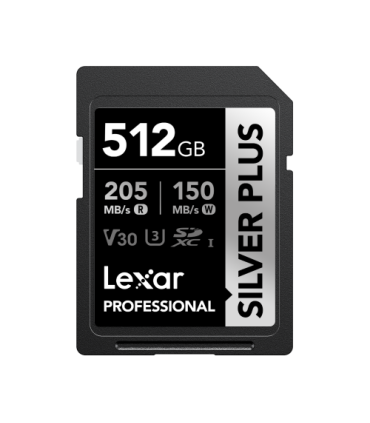 Lexar Professional SILVER PLUS 512 GB SDXC UHS-I