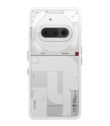 Nothing Phone (3a) 17,2 cm (6.77\") SIM doble Android 15 5G USB Tipo C 8 GB 128 GB 5000 mAh Blanco