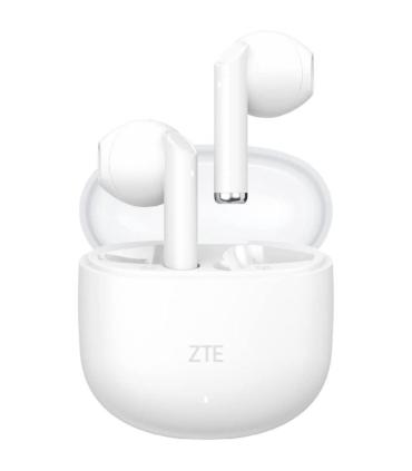 Auriculares Bluetooth ZTE Buds 2 con estuche de carga/ Autonoma 5h/ Blancos