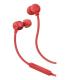 Auriculares Intrauditivos JBL Tune 310C  Con Micrfono  Rojos