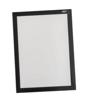 MARCO MAGNTICO ADHESIVO A4 NEGRO FAIBO 40102