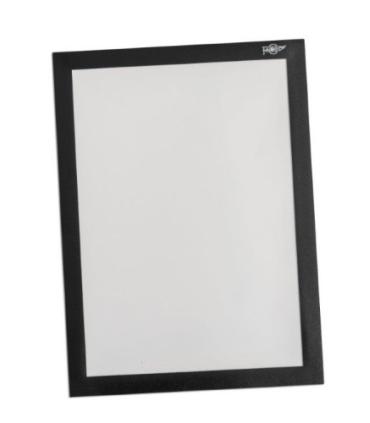 MARCO MAGNTICO ADHESIVO A4 NEGRO FAIBO 40102