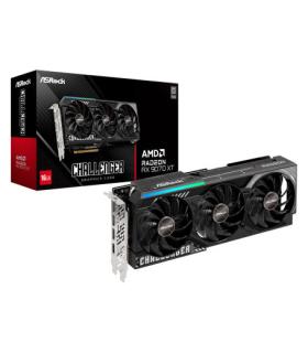 VGA ASROCK RX 9070 XT CHALLENGER,AMD,RX9070XT,16GB,GDDR6,256BIT,1HDMI+3DP (RX9070XT CL 16G)