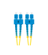 CABLE DE FIBRAOPTICA LANBERG 2M MONO SC/UPC-SC/UPC DUPLEX G657A1 LSZH AMARILL