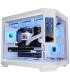 Caja Gaming Minitorre Mars Gaming MC-3TCORELCDM  Blanca