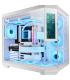 Caja Gaming Semitorre Mars Gaming MC-3TCORELCD  Blanca