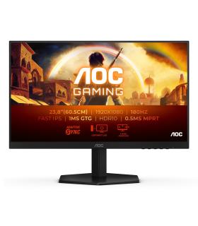 Monitor Gaming AOC 24G42E 23.8'  Full HD  1ms  180Hz  IPS  Negro