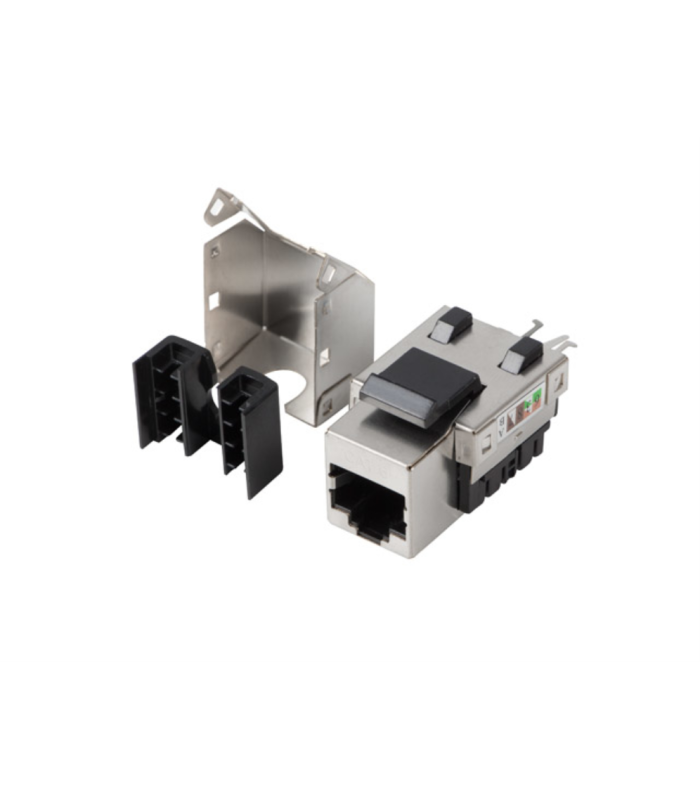 CONECTOR KEYSTONE LANBERG RJ45 A LSA CAT.6 FTP 90 GRADOS