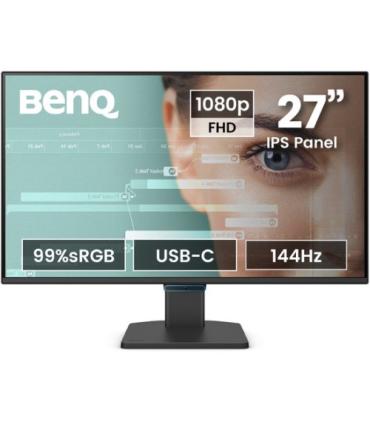 MONITOR BENQ GW2790C (9H.LNPLB.QBE) 27 1080P FHD 144HZ IPS EYE-CARE, USB-C, CERTIFICADO TUV