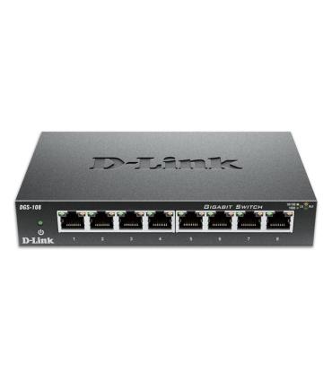 D-Link DGS-108 Switch 8xGB Metal