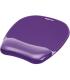 ALFOMBRILLA CON REPOSAMUECAS RATON GEL VIOLETA FELLOWES 9144104