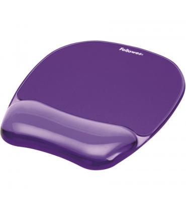 ALFOMBRILLA CON REPOSAMUECAS RATON GEL VIOLETA FELLOWES 9144104