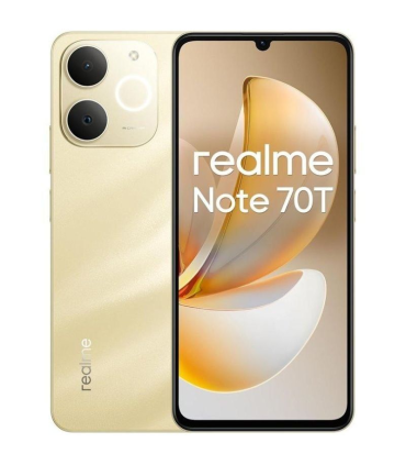 Smartphone Realme Note 70T 4GB/ 256GB/ 6.74\'/ Dorado Playa