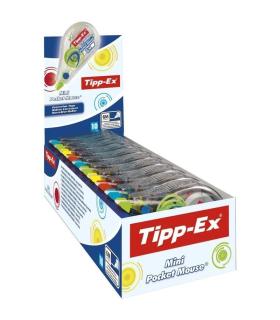 Caja de Corrector de Escritura en Cinta Bic Mini Pocket Mouse 926397/ 5mm x 6m/ 10 unidades