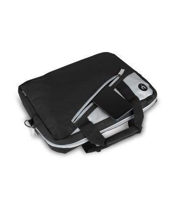 Maletn Monray Ginger Para Porttiles Hasta 14'  Cinta Para Trolley  Negro