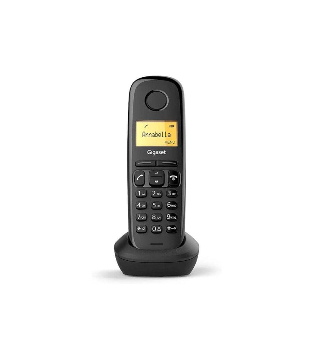 Telfono Inalmbrico Gigaset A170/ Negro