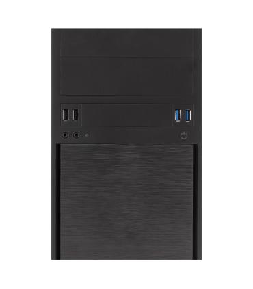 CAJA MICRO-ATX SEMITORRE UNYKA 6023 U3 2USB3.0 (Fuente 500W) NEGRA 51992
