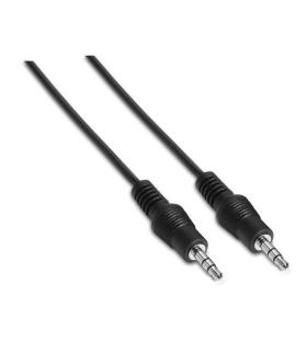 CABLE AUDIO AISENS ESTEREO JACK 3.5 M-JACK 3.5 M NEGRO 1.5M