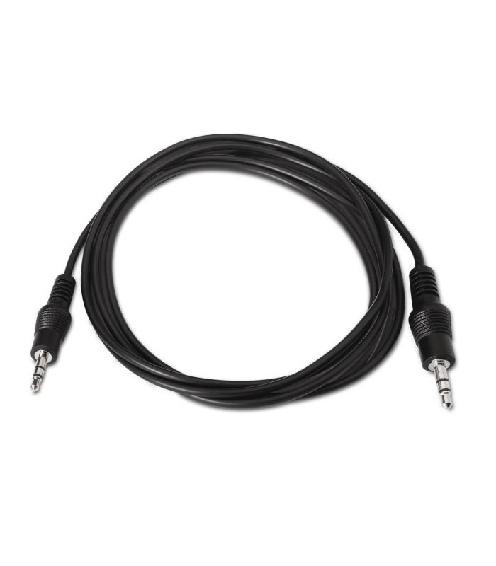 CABLE AUDIO AISENS ESTEREO JACK 3.5 M-JACK 3.5 M NEGRO 1.5M